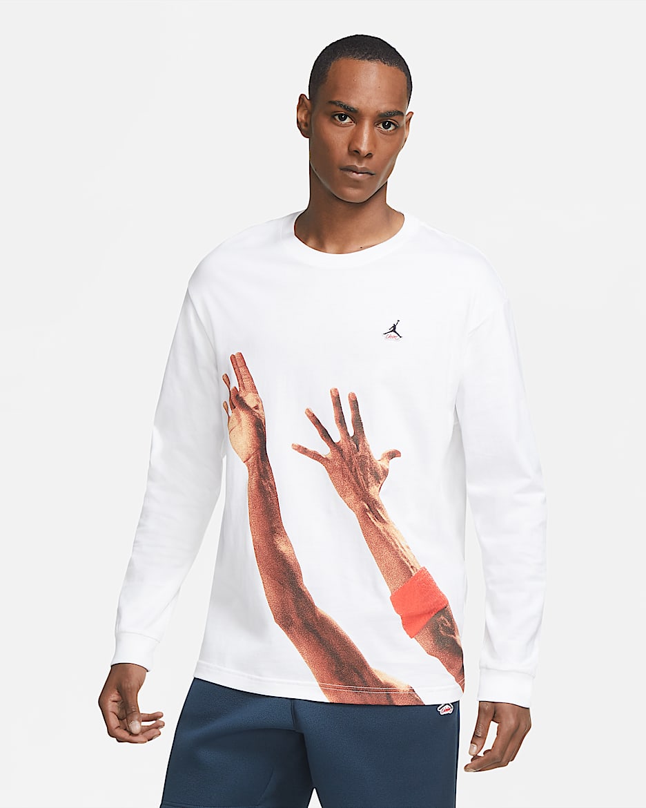 Jordan x Union 男子长袖T恤-NIKE 中文官方网站